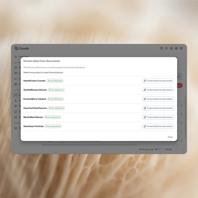 Turn your documents into structured product data